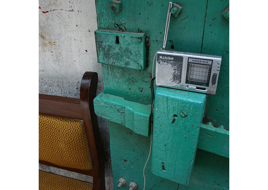 Citizens, radios, noticeboards